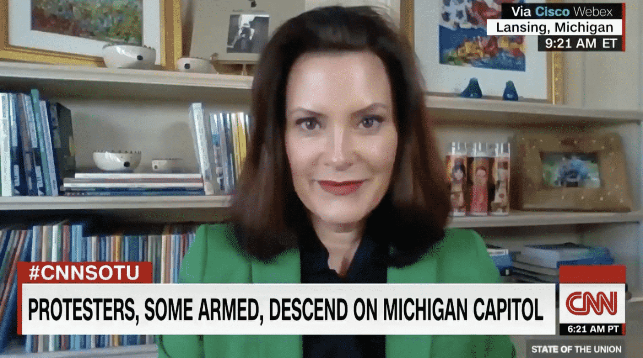 ‘Not Representative of Who We Are’: Gretchen Whitmer Responds to Protests Amid Pandemic