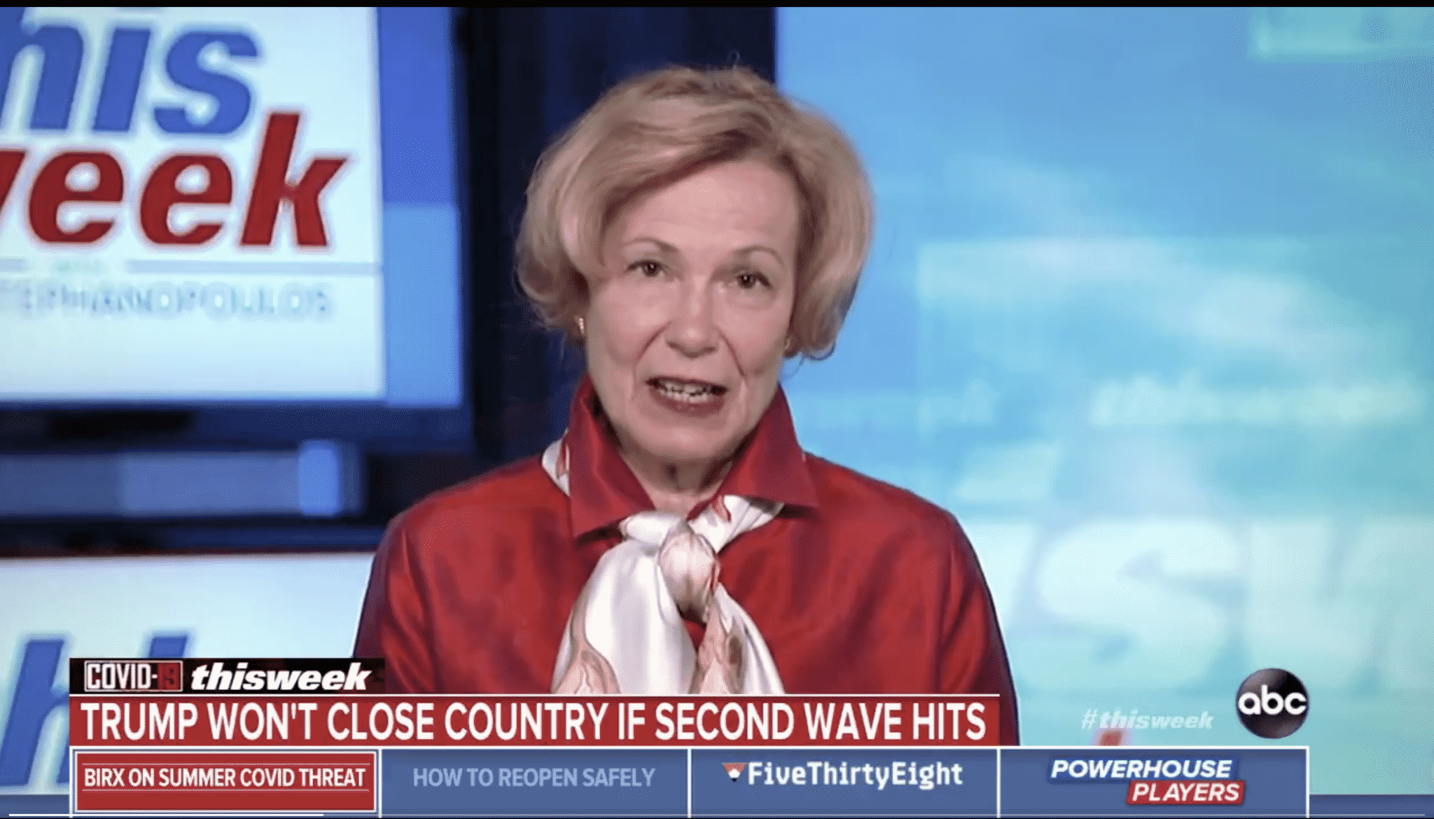 Birx: It Is âDifficult to Tellâ If the US Will Close Again If There Is a Second Wave of the Coronavirus