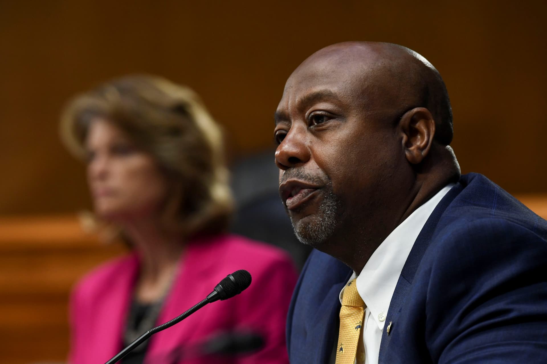 Senate’s Only Black Republican Blasts Critics of His Police Reform Plan