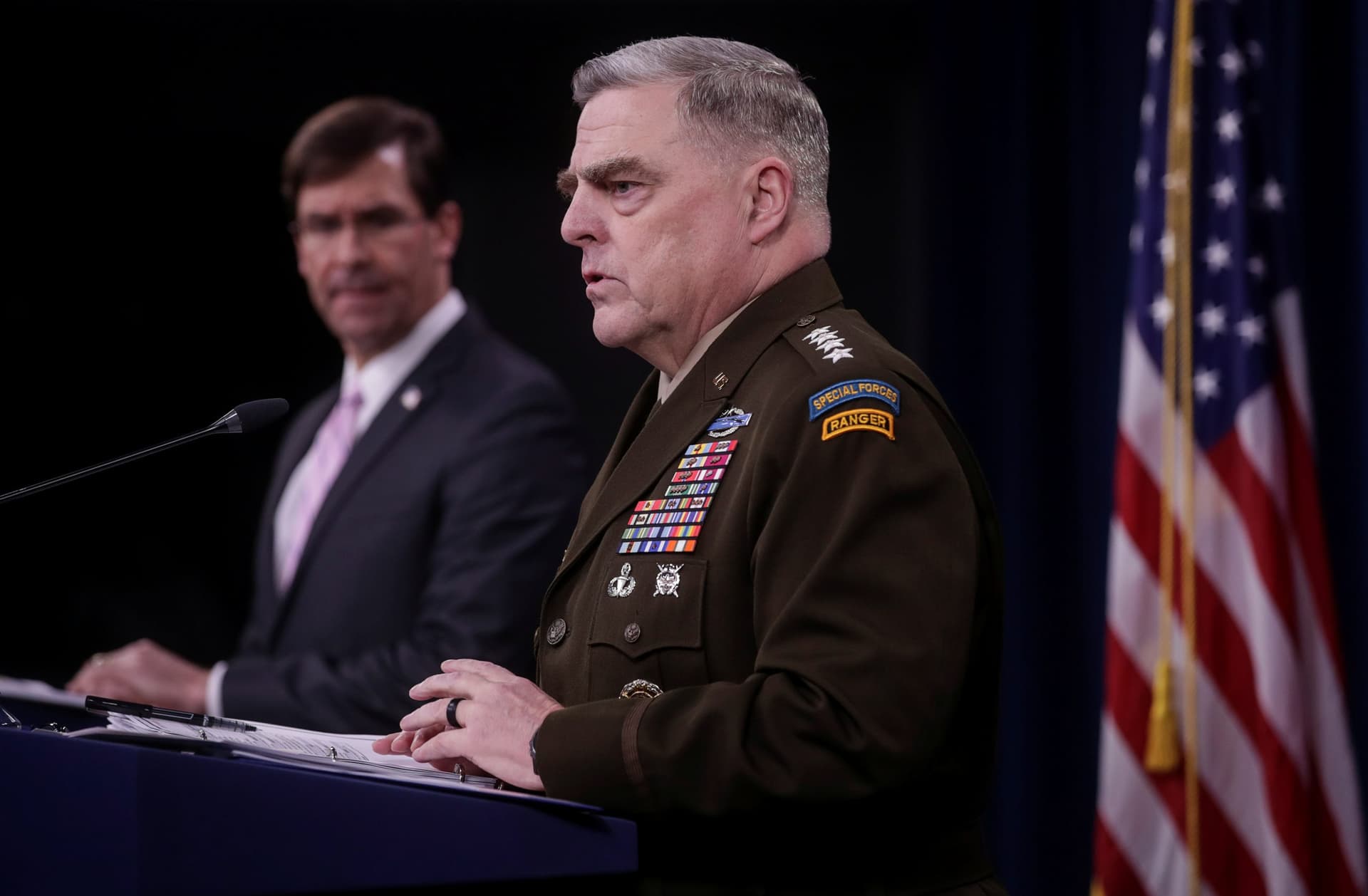 Gen. Milley Says Soldiers Sent to DC Amid Protests Were Given Bayonets