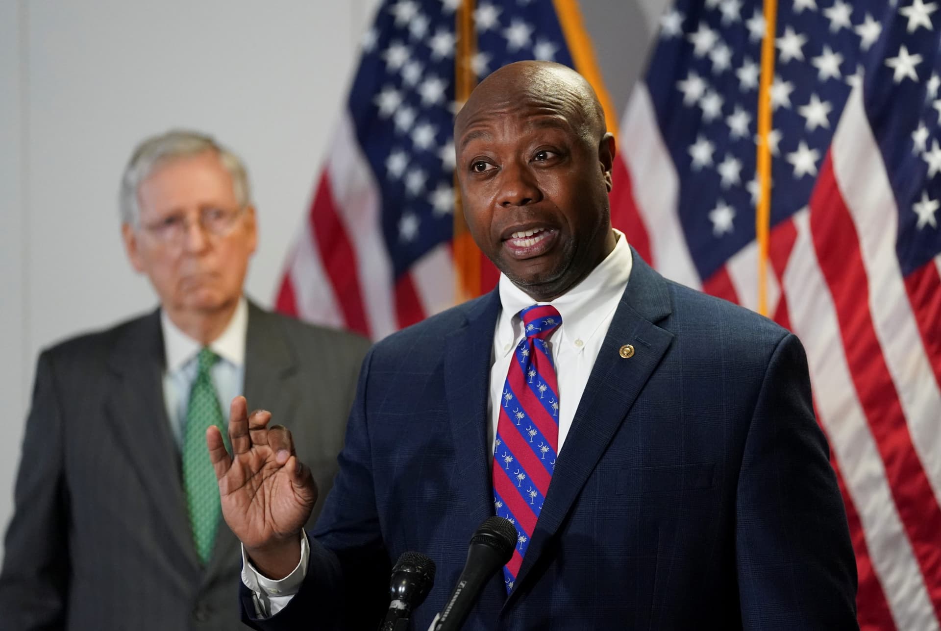 Sen. Tim Scott Claims Dems Do Not Want to Pass Police Reform Bill Before the Election