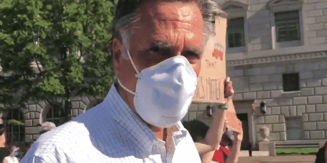 Sen. Mitt Romney Explains Why He Joined Protesters in Washington DC