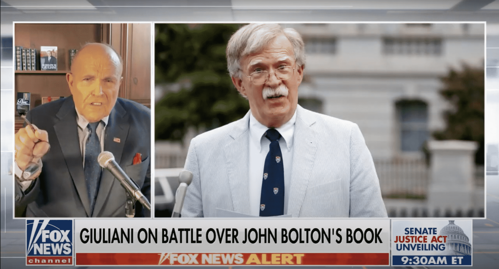 Giuliani Blasts Bolton: If He Was a ‘Man’ He Would Have Addressed Concerns With Me