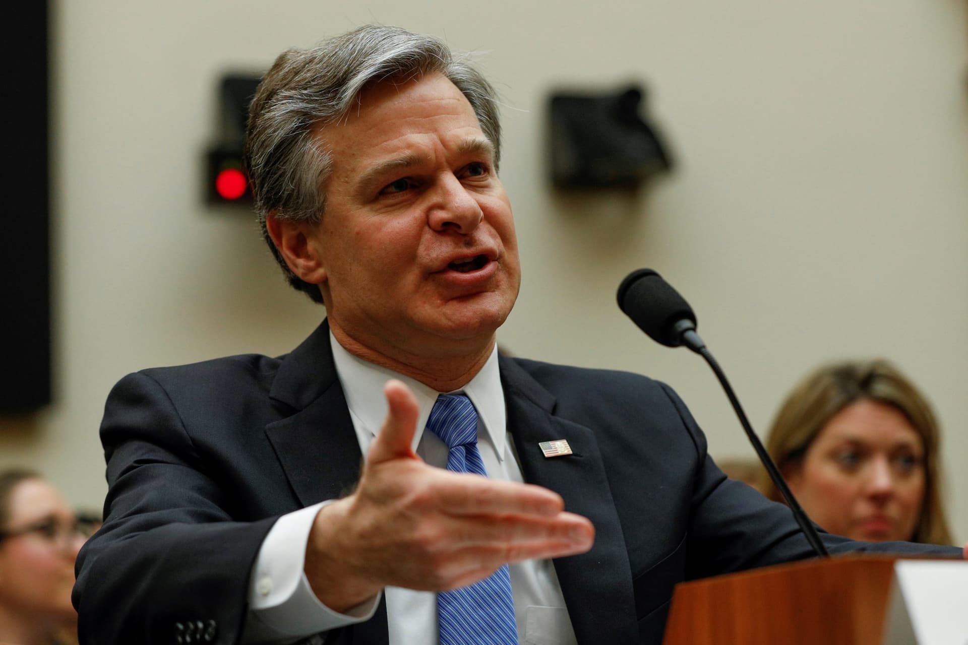 FBI Chief Says China Threatens Families to Coerce Overseas Critics to Return to China