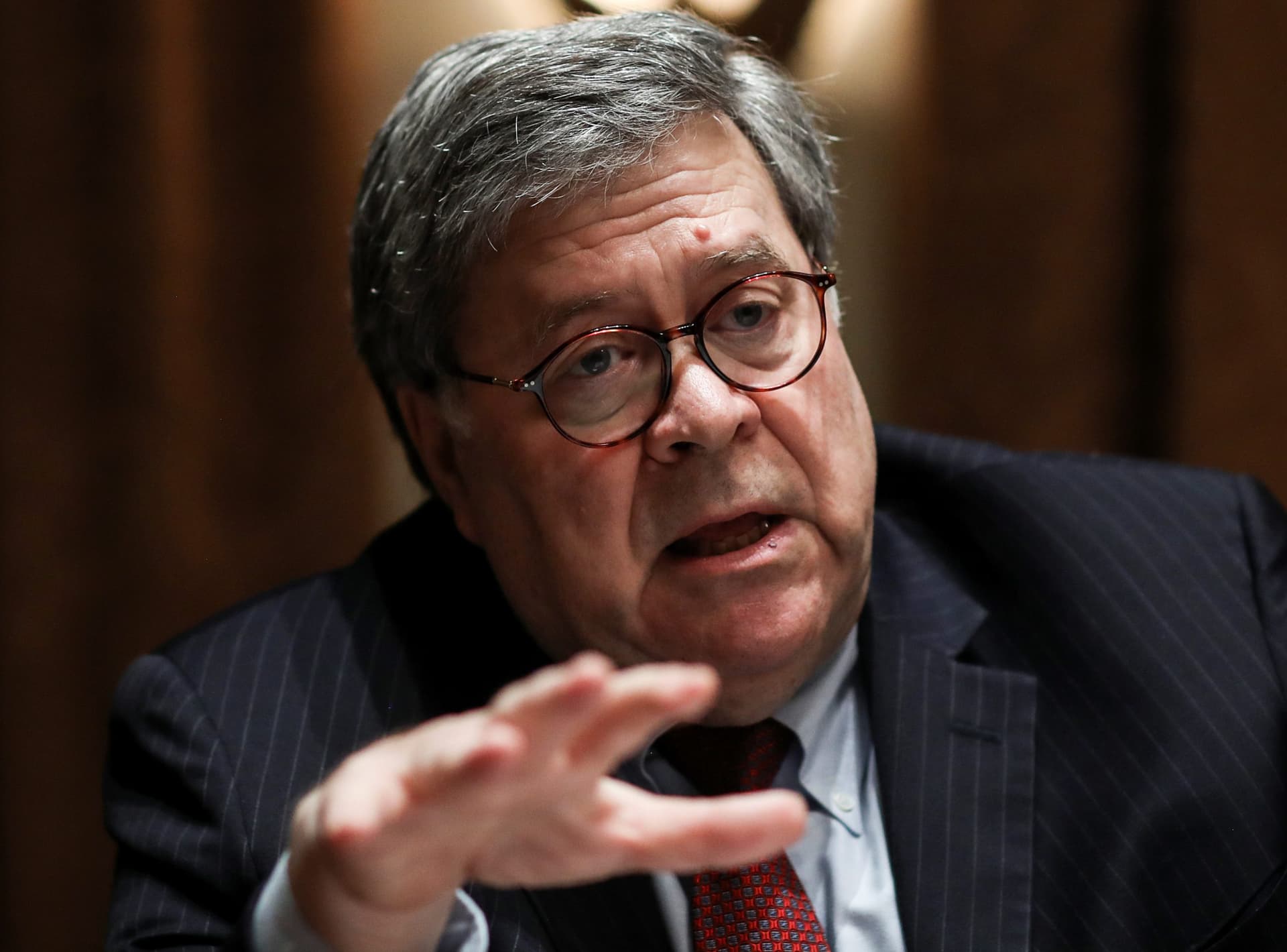 US Attorney General Barr Says Trump Adviser Roger Stone’s Sentence Fair