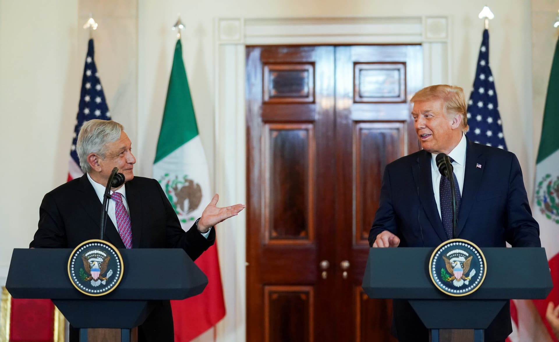 Lopez Obrador Says Trump Has ‘Completely Changed’ Attitude Toward Mexicans