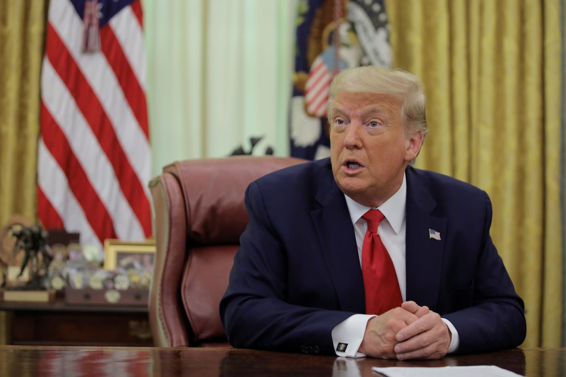 White House Says Trump Has Not Ruled Out Sanctions on Chinese Officials