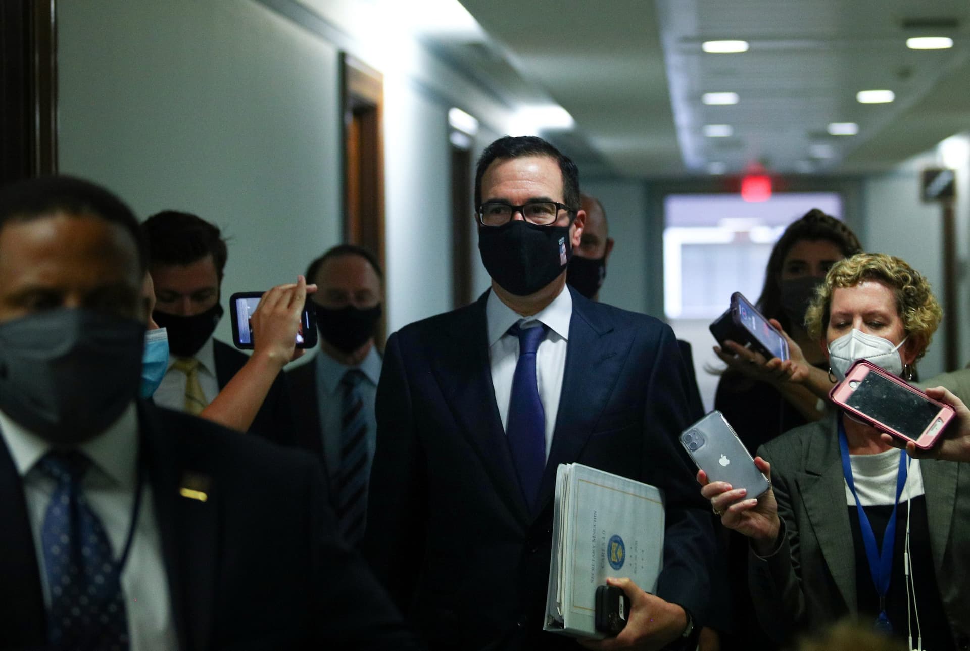 Democrats Want More Money, More Detail After Meeting Trump Team on Coronavirus Relief