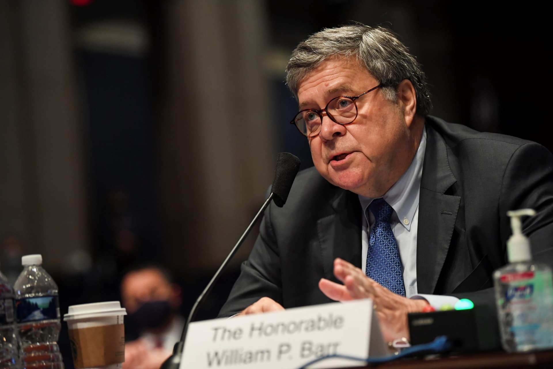US Attorney General Barr Fends off Democratsâ Attacks Over Protests