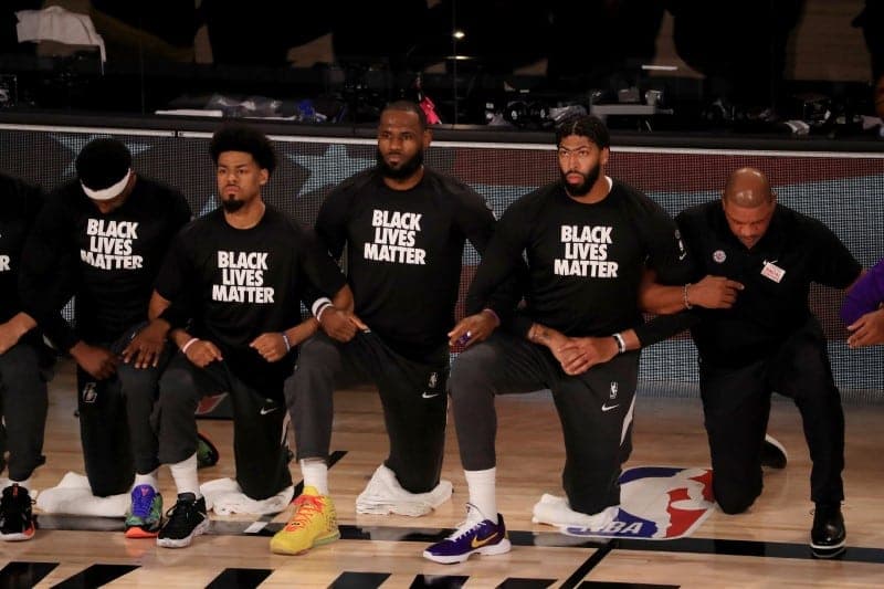 NBA Players Protest Racial Injustice as League Returns to Action