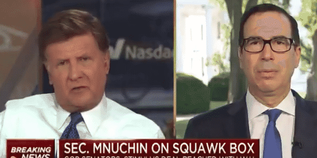 Mnuchin on Trumpâs Proposed Payroll Tax: âIt Wonât Be in the Base Billâ