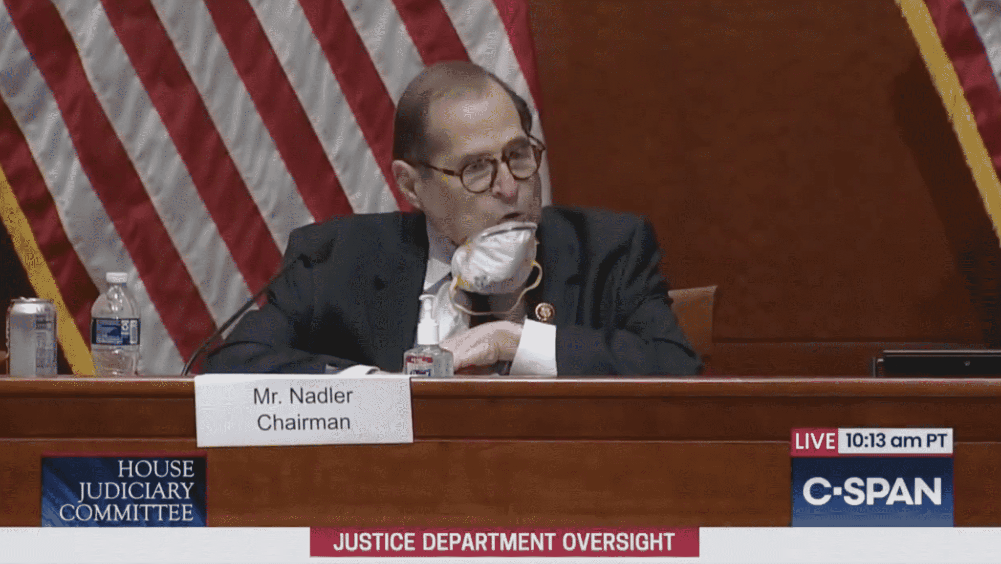 Nadler Scolds Republican Committee Members for Failing to Wear Masks