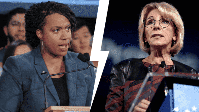 Pressley to DeVos Over Schools: âI Wouldnât Trust You to Care for a House Plant Let Alone My Childâ