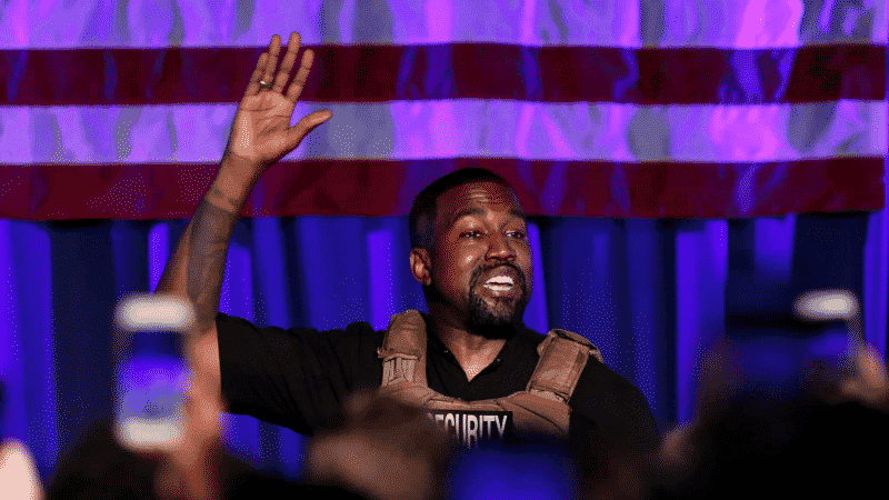 Kanye West Sparks Criticism Over Harriet Tubman Remark at First Campaign Rally