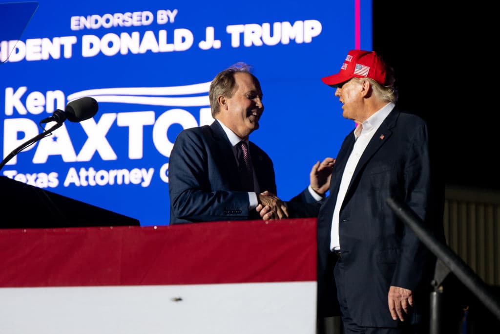 Trump Congratulates Paxtonâs Win Over Cornyn in Texas