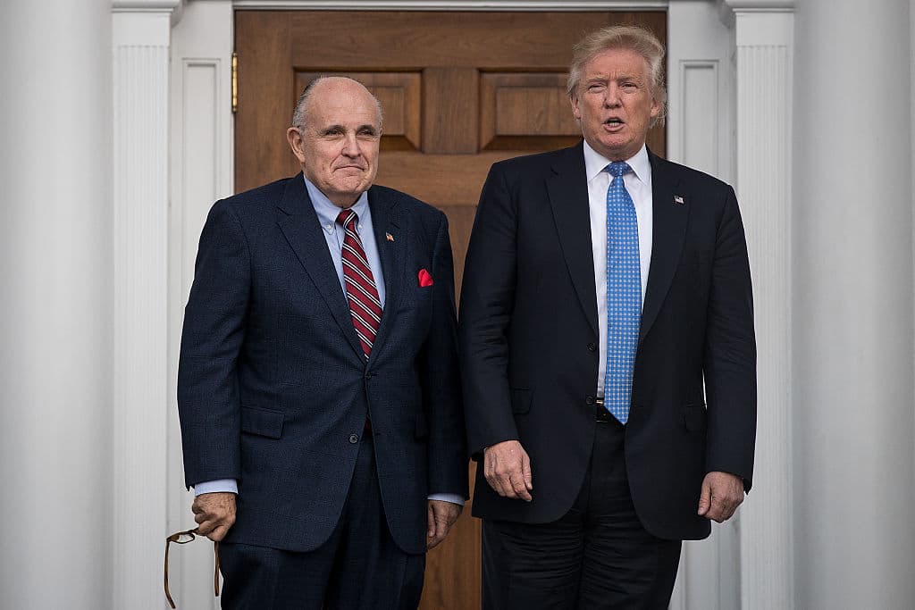 Trump Blames Giuliani Hospitalization on āRadical Left Lunaticsā