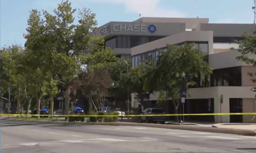 Bomb Threat Standoff Locks Down Downtown Bank